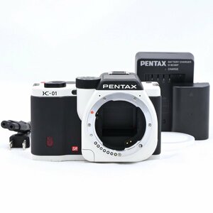 ペンタックス PENTAX K-01 ボディ ホワイト×ブラック