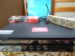  valuable!SHARP VHS one body HDD recorder [DV-ACV52] operation maintenance finest quality goods *08 year B@ guarantee equipped 