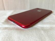 iPhone 7 (PRODUCT) RED 256GB SIMフリー 香港版 シャッター音 無音 新品バッテリー100% レッド 赤 海外版_画像7