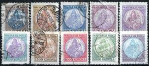 *301 old Hungary 1921-25 year Madonna ⑩ *