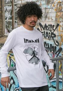 2XL 新品 NIKE ナイキ JORDAN ジョーダン DRI-FIT 長袖 ロングスリーブ Tシャツ ロンＴ 白 ホワイト