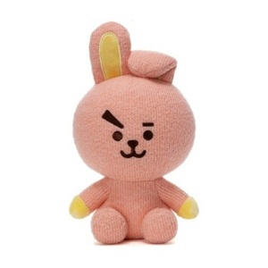 即決!!新品 未開封BT21LINE公式グッズ ニットブラッシュ ぬいぐるみCOOKY☆クッキー/にっとジョングクBTS 防弾少年団