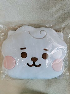 即決!新品 未開封BT21LINE公式グッズ Baby BasicフェイスクッションRJ☆アールジェイ/枕ベイビーJINジンぬいぐるみくっしょんBTS防弾少年団