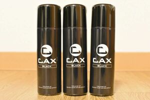 CAX カックス 薄毛隠し用 ヘアスプレー 100gブラック3本セット