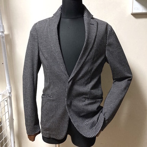 51Y240412X unused EMPORIO ARMANI Emporio Armani men's jacket cardigan inspection knitted blouson leather coat jersey 