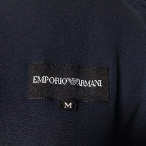 超美品 EMPORIO ARMANI エンポリオアルマーニ メンズ ニット ジャケット カーディガン 検 ブレザー ブルゾン レザー コート_画像7