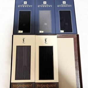 ジバンシー　Givenchy、イヴ・サンローラン　Yves Saint Laurent 紳士用靴下5足セット(O6-4)