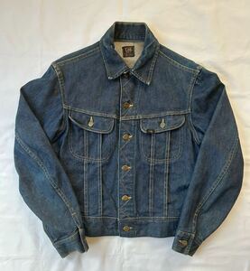 60s Lee 101-J vintage denim jacket リー 101J デニムジャケット ビンテージ アメリカ デニム Levi’s Wrangler USA製 濃紺 100 102 