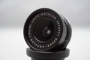 ☆実用・美品☆ ライカ LEITZ WETZLAR SUPER-ANGULON 21㎜ F=1:3.4　No.2672871 LENS MADE IN GERMANY　Mマウント　オーバーホール済み