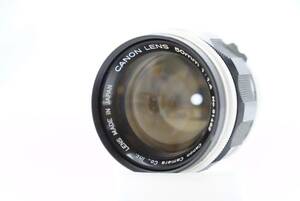 ☆作例あり☆ キャノン レンズ 50㎜ F=1:1.4　CANON LENS 50 1.4　L39マウント 単焦点・標準レンズ 実用品　おススメの1品 お見逃しなく