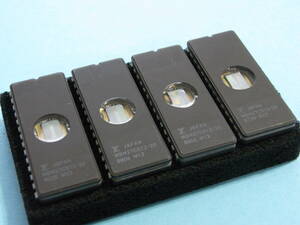 * FUJITSU. EPROM. MBM27C512. 8 piece set beautiful goods ( erasure has confirmed ) A-387*