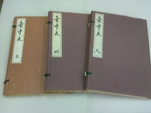 壷中天　天地人 全3巻　生駒瓢泉　昭和46年　蔵書印あり