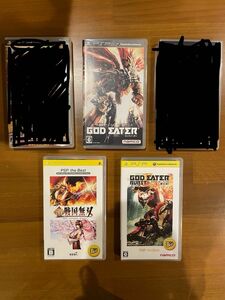 PSP ソフト　まとめ売り　ゴッドイーター　ゴッドイーターバースト　激戦国無双