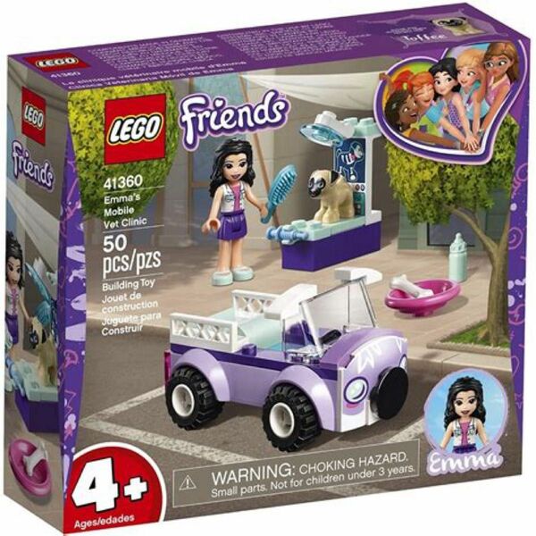 レゴ(LEGO) フレンズ エマのどうぶつクリニックカー 41360 ブロック