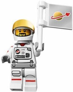  Lego 71011 мини фигурка серии 15 космонавт 