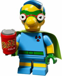  Lego 71009 мини фигурка Simpson z серии 2 four ru наружный * Boy ... сделал Mill house 