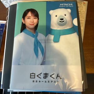 吉岡里帆さん　ファイル　しろくまくん　2枚セット　未開封新品