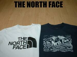 即戦力2着セットTHE NORTH FACEクルーネックアウトドアTシャツLメンズ正規NT32133ノースフェイスNT31808Z TEK TEE NEVER STOP EXPLORING