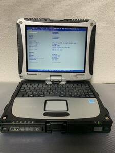 型番 TOUGHBOOK CF-19 タッチパネル 使用時間120 CPU Intel Core……‥ i5-3610ME CPU2.70GHz 