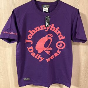 ◆新品未使用タグ付◆Johnnybird プリントTシャツ パープル　サイズM