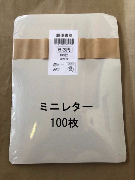 ミニレター100枚 郵便書簡