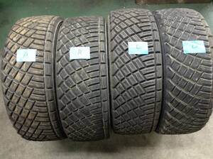 ラリータイヤ　ダンロップ　２０５/６５Ｒ１５　ＤＩＲＥＺＺＡ　８８Ｒ　４本セット（１台分）　中古　８ｍｍ