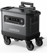 UGREEN ポータブル電源 2000W/2048Wh大容量 最大3000W出力 拡張バッテリー対応 10年以上寿命_画像1