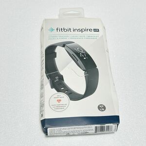 【新品　未使用】Fitbit INSPIRE HR BLACK フィットビット Black スマートウォッチ ブラック KO
