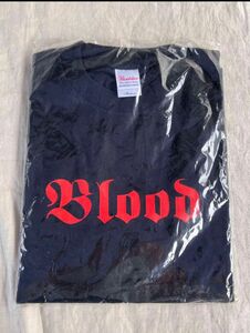 ◆未使用◆黒Tシャツ　Blood◆A-3026サイズM