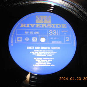 【蘭 MONO】BOBBY TIMMONS TRIO/SWEET&SOULFUL SOUNDS RIV.RLP422 COAT/青リール/DG 貴重蘭プレス INTERDISC 高音質盤の画像5