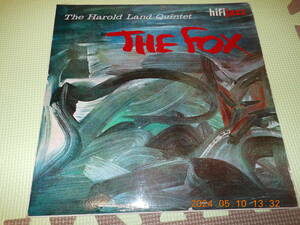 【UK MONO】HAROLD LAND/THE FOX VOGUE LAE12269 COAT/FLIP BACK/深溝/ペラ/高音質 貴重な英国盤 ELMO HOPE