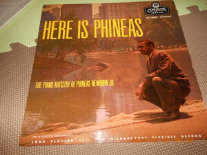 【UK MONO】PHINEAS NEWBORN Jr. TRIO/HERE IS PHINEAS LONDON LTZ-K15057 COAT/DG/FLAT/FLIP BACK 貴重な英国プレス 高音質・好内容