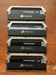 CORSAIR DOMINATOR PLATINUM DDR4 3466MHZ 16G×4枚＝64G