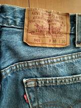 Levi's リーバイス ジーンズ 501xx 90s 米国製 Made in U.S.A. W30L30 刻印522 ワンオーナー_画像3