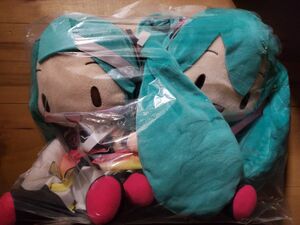 初音ミク　Project DIVA MEGA39's ふわぷち　Lぬいぐるみ　スターヴォイス　２個セット