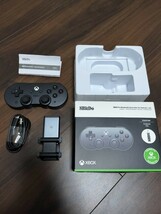 8BitDo SN30 Pro Bluetooth コントローラー for Android +スマートフォン用クリップ同梱版 正規品 美品_画像1