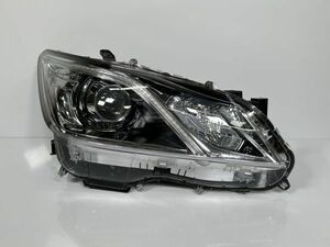 極美品/破損キズなし/低走行 クラウン ロイヤル 前期 GRS211 純正 右ヘッドライト 右ライト HID AFS付 81145-30N10 30-402 Y 管理21932