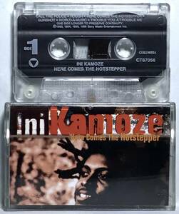 【カセットテープ】 INI KAMOZE / HERE COMES THE HOTSTEPPER 1995 US製 WORLD-A-MUSIC 収録 DAMIAN MARLEY 元ネタ レゲエ 動作確認済