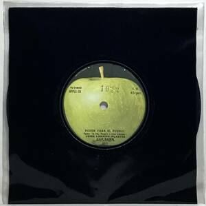 【南米チリ7】 JOHN LENNON / POWER TO THE PEOPLE / YOKO ONO / TOUCH ME / 1971 7インチレコード EP 45 ジョンレノン BEATLES 試聴済 N