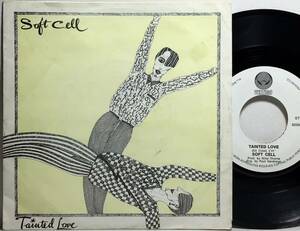 【べ7】 SOFT CELL / TAINTED LOVE / WHERE DID OUR LOVE GO / 1981 ベルギー盤 7インチシングルレコード EP 45 試聴済