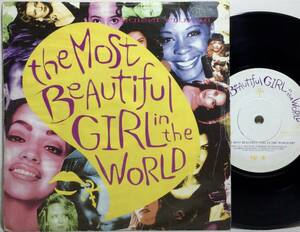【独7】 PRINCE プリンス / THE MOST BEAUTIFUL GIRL IN THE WORLD / 1994 ドイツ盤 7インチレコード EP 45 試聴済