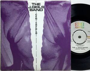 【英7】 J. GEILS BAND / CENTERFOLD / FLAMETHROWER / 1981 UK盤 7インチレコード 4つ爪センター EP 45 試聴済