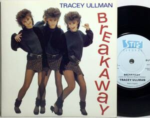 【英7】TRACEY ULLMAN / BREAKAWAY / DANCING IN THE DARK / 1982 UK盤 7インチシングルレコード EP 45 試聴済