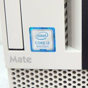 ■※f 【モニター２画面対応!】 NEC デスクトップPC Mate J ML-3 Corei3-8100/メモリ8GB/HDD500GB/DVDマルチ/Win11 動作確認の画像4