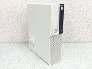 ■※f 【在宅ワークにオススメ！】 NEC デスクトップPC Mate ML-4 Corei3-8100/メモリ4GB/HDD500GB/DVDマルチ/Win11 動作確認