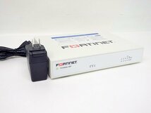 ＃ライセンス2028.10.17 Fortinet/フォーティネット Fortigate-40F FG-40F ファイアウォール ACアダプタ付属 初期化済み_画像1