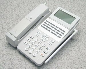 ■3台入荷 NTT αA1シリーズ 24ボタン カールコードレス電話機 A1-(24)CCLSTEL-(1)(W) 美品！動作良好！2018年製