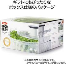 OXO(オクソー) サラダスピナー 野菜水切り器 小 丸型_画像8