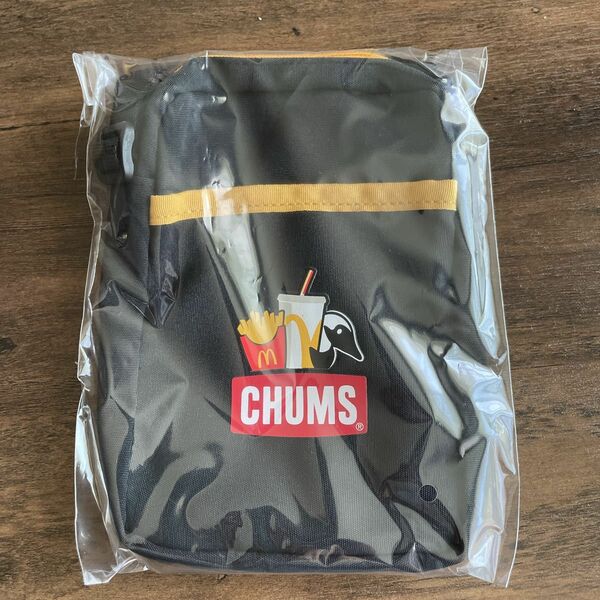 CHUMS ミニショルダーバッグ マクドナルド 福袋 チャムス 黒 ブラック