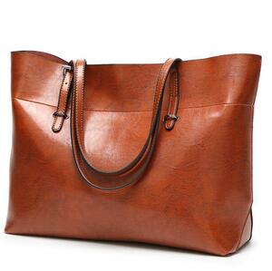  beautiful goods * tote bag shoulder bag men's PU leather business bag business trip travel lady's largish size present 